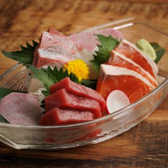 お造り3点盛り合わせ