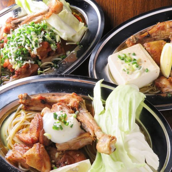 骨付鳥にトッピングも楽しめる♪
