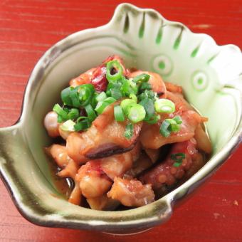 タコのバターしょうゆ