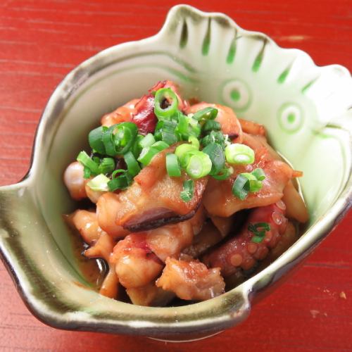 タコのバターしょうゆ