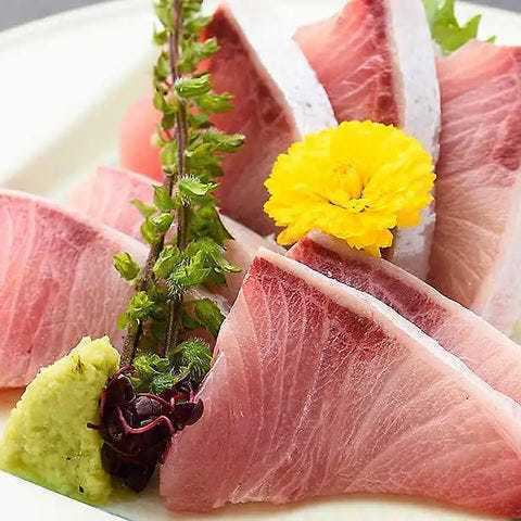 Yellowtail sashimi