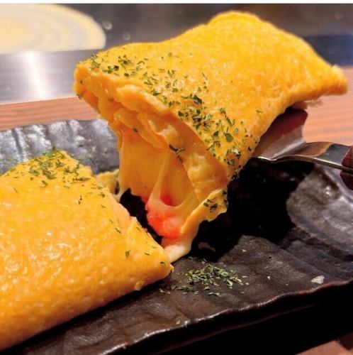 명란 치즈 국물 감아 계란