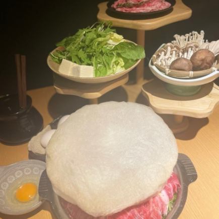 Luxury!! Enjoy Kuroge Wagyu beef and a luxurious dish for 6,500 yen (tax included)