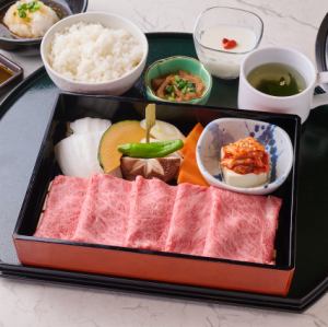 黒毛和牛 霜降り 焼肉御膳