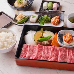 黒毛和牛 赤身 焼肉御膳