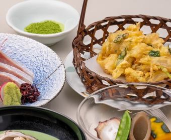 【薫風会席】初夏の彩りと味覚を楽しむ全7品