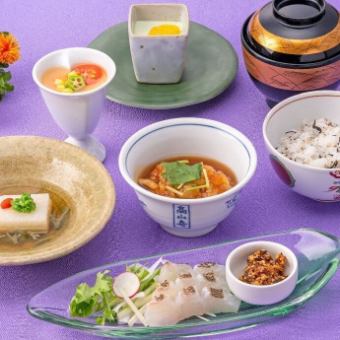【四季の花会席】旬の食材を味わう会席　※平日限定
