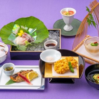 【相生会席】 ～爽～　初夏を愉しむ”薫風会席”に焼物を付けたコース　11,500円