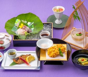 【相生懷石】~Sou~ 享受初夏的「昆布懷石」套餐,包含燒烤菜餚,11,500日元
