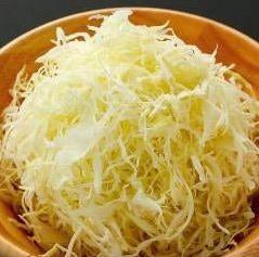 千切りキャベツ／ザク切りキャベツ