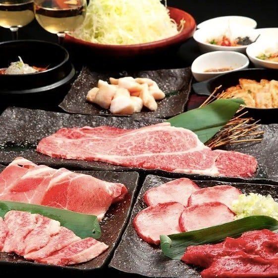 黒毛和牛の上焼物をオーダー式で