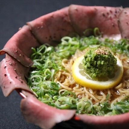 【上塩牛タンと近江牛の塩ラーメン 】税込1,800円