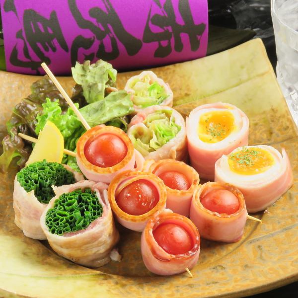 野菜の肉巻き