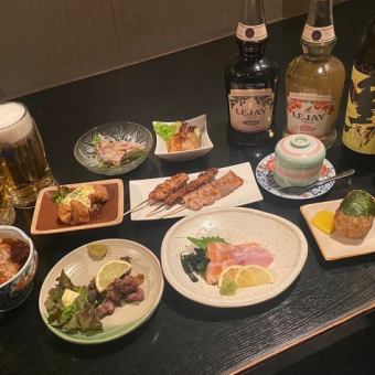 生ビールも！2時間飲み放題付きコース　