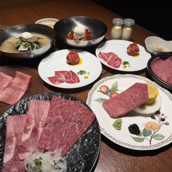 【推薦】主廚精選神戶牛肉及近江牛肉套餐 / 12,500日圓(含稅)