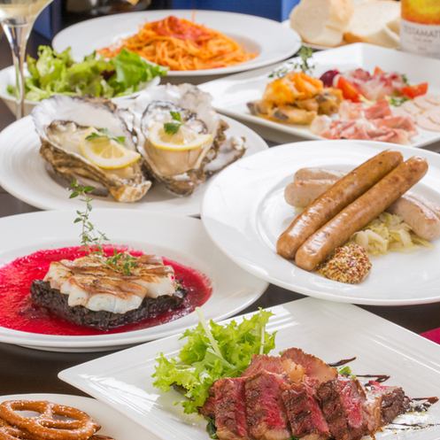 【デートや記念日に...】フルコースをお楽しみいただけるプレミアムディナーコース8000円《7品》