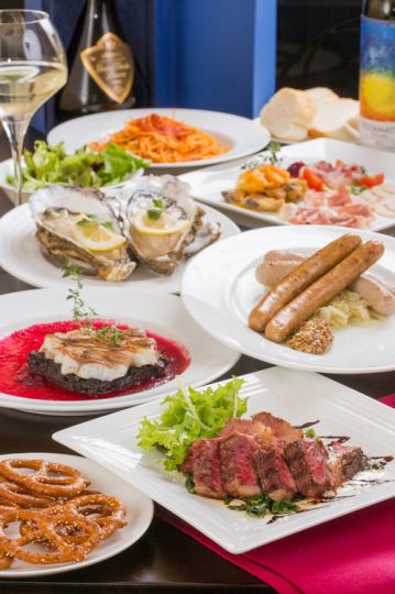 【デートや記念日に...】フルコースをお楽しみいただけるプレミアムディナーコース8000円《7品》