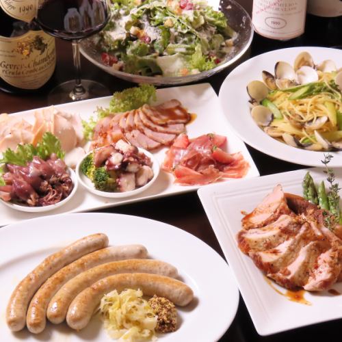 豪華フルコース×飲み放題で大満足宴会プラン