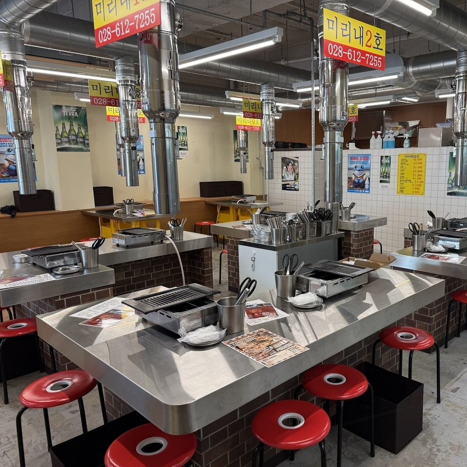 賑やかな雰囲気の近場で韓国欲満たせます◎サランヘヨ