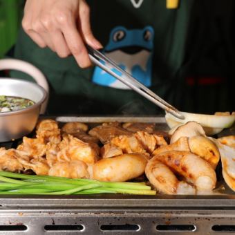 ≪SNS話題の1番人気★牛ホルモンの盛り合わせのメニューも★≫ 牛ホルモンタレ焼きコース