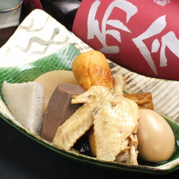 [A taste that has been loved since the opening ◎] "Kyoto-style oden" using a secret Kyoto-style soup stock