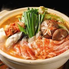 Kagoshima black pork kimchi hot pot