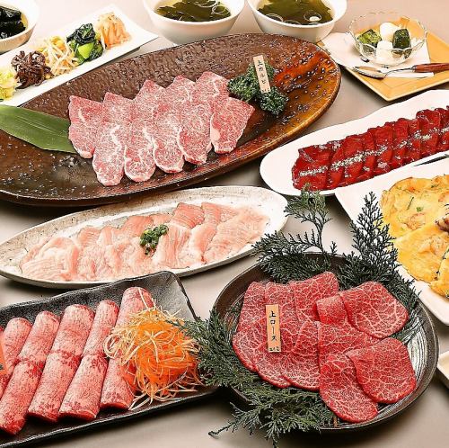 老舗焼肉店で宴会