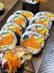 Plain Kimbap with 6 ingredients