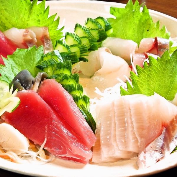 Assorted sashimi (1 serving ~)