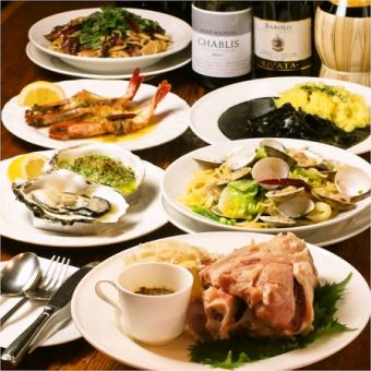 ＼Taverna Recommended/Great value party course 2.5 hours [All-you-can-drink + 7 dishes 5,500 yen (tax included)]