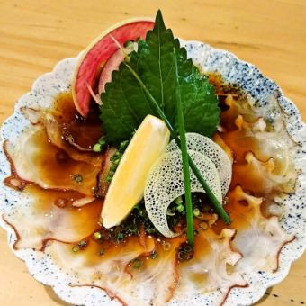 生ダコ炙りポン酢