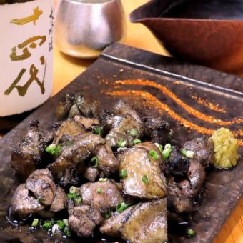 妻地鶏のもも焼き