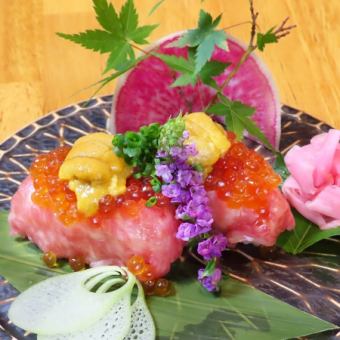 宮崎牛うにく(１貫)