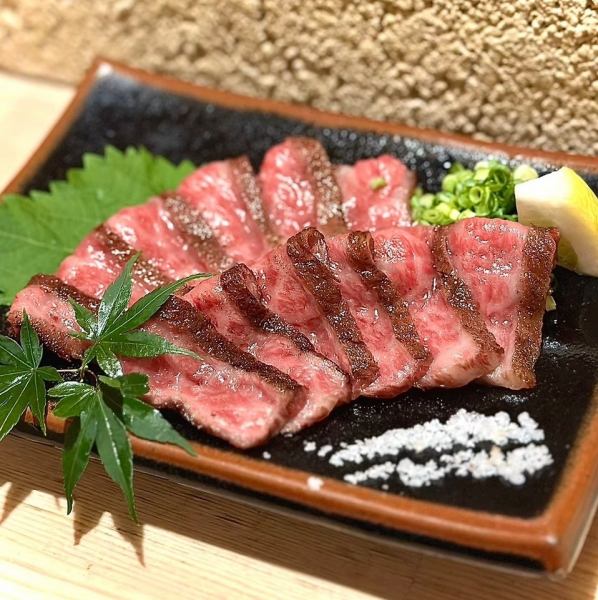 贅沢…一度食べたら忘れられない至高の逸品…大人気！～宮崎牛ザブトンの炭火焼～