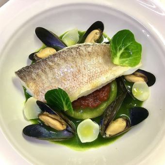 Chef's choice course [Seafood full course]