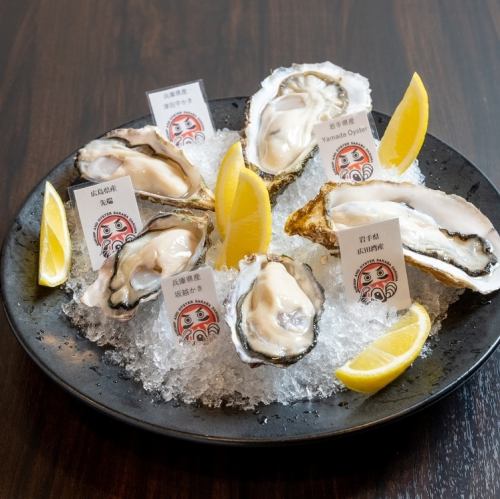 生牡蠣食べ比べ/単品