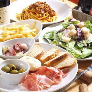 ワインや自慢の料理を楽しめる多彩なコースをご用意!