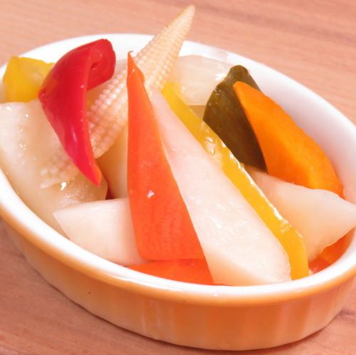 季節野菜のピクルス