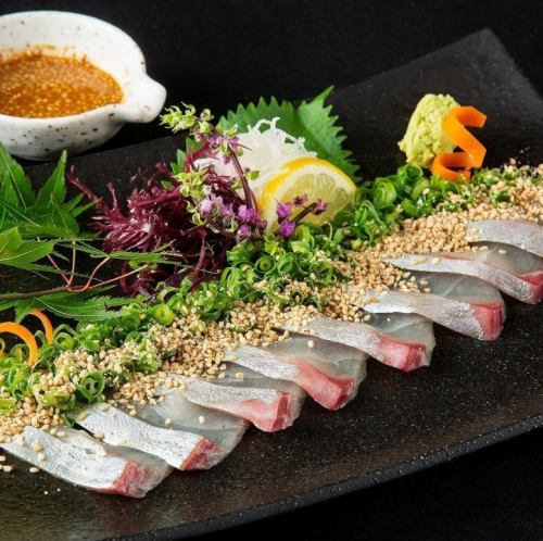 芝麻鹽漬竹莢魚