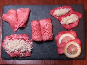 5 kinds of tongue assortment (1 serving)