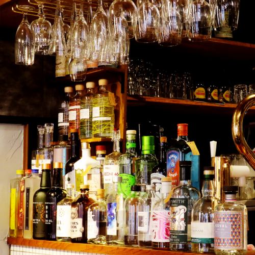Over 20 types of craft gin★
