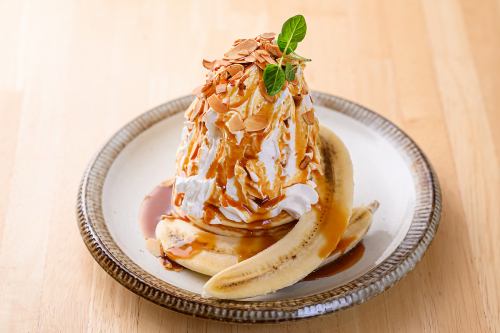 鹹焦糖香蕉煎餅