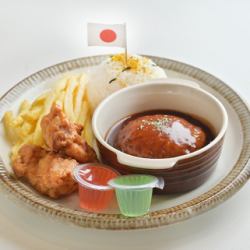 キッズハンバーグプレート