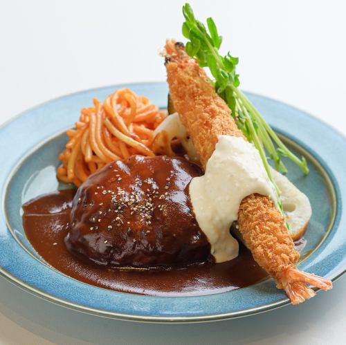 エビフライハンバーグ