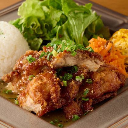 塩だれチキン竜田プレート