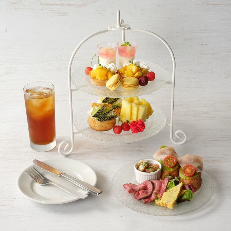 ☆季節ごとに変わるアフターヌーンティー☆お食事だけでなくカフェ利用でもOK◎