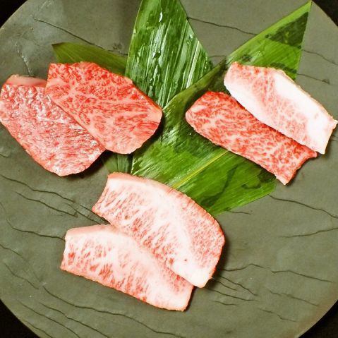 Assortment of three types of short ribs