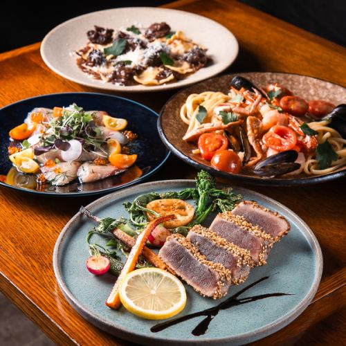多彩なモダンイタリアン料理を取り揃えています。普段使いから特別な日までご利用ください！