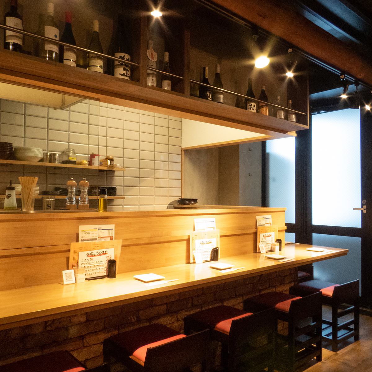 A restaurant with a great atmosphere. There is also a counter where the teppanyaki is cooked right in front of you.