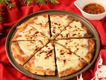 【サクッと生地と豊富な具材が魅力的♪】チヂミ